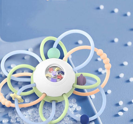 kaufen Neugeborenes beruhigendes Vorschulgerät Baby-Manhattan-Silikon-Handzupacken-Ball-Toy Soft Silicone Dental Glues Soundmaking online manufacture