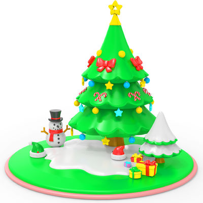 Kinderpuzzlespielzeug ist ungiftig und geruchlos Baby Baum selbst machen Schneemann Kreatives sensorisches Stapelzeug