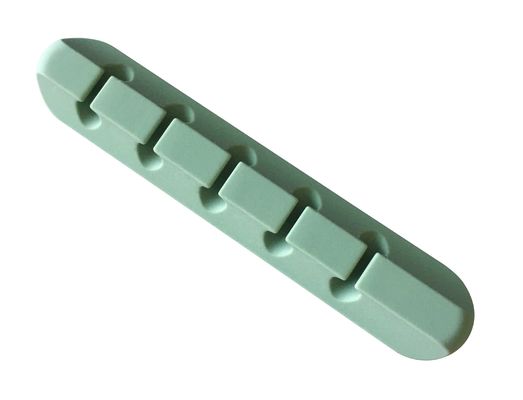 OEM-Silicon 5 Schlitze Draht-Organisator Kabelhalter Kabelmanagement-Organisator Clips für Büro zu Hause USB-Verkabelung