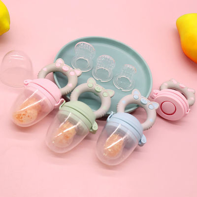 Ferkel-Biss-Baby-Obst- und GemüseBaby-Frucht-Nahrungsmittelergänzungs-Knirschen-Stock-beruhigender Gummi