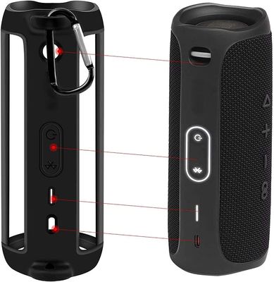 Fabrik Custom Style Bluetooth Lautsprecher Silikon Deckel Schutzdeckel Schale Allround Anti-Kollisions Schutzdeckel