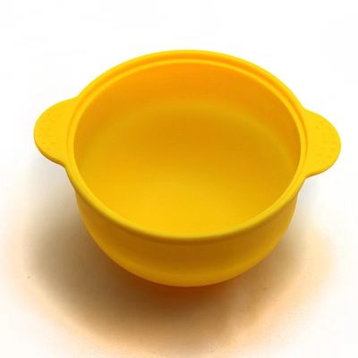 Küchenutensilien aus Silikon Küchenutensilien Set Kochtopf Giftfreier Silikon-Essdampfer mit Griff und Deckel
