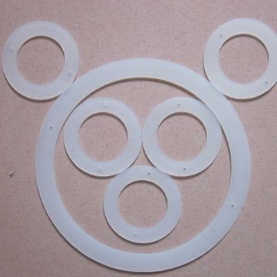 Individuell angefertigter, für Lebensmittel geeigneter, durchsichtiger Dichtungsring, staubdicht, wasserdicht, hochtemperaturbeständig, O-förmiger Dichtungsring