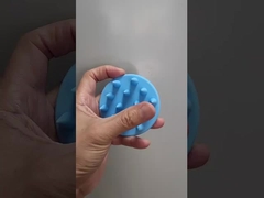 Silikon Kopfhaut Masseur Shampoo Bürste Haarbürste Mit Weichem Silikon Bristeln Kopfhautbürste